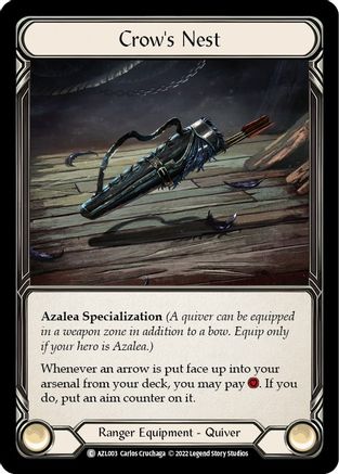 Crow's Nest (AZL003) [Blitz Deck: Outsiders - Azalea] - Deck Out Gaming