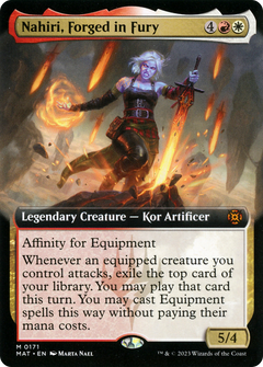 Nahiri, Forged in Fury (Extended Art) (171) [March of the Machine: The Aftermath] - Deck Out Gaming