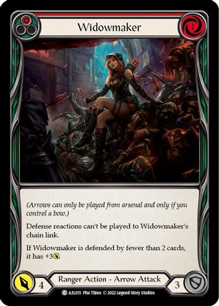 Widowmaker (Red) (AZL015) [Blitz Deck: Outsiders - Azalea] - Deck Out Gaming