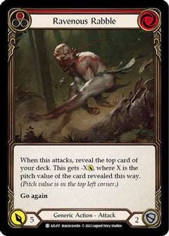 Ravenous Rabble (Red) (AZL017) [Blitz Deck: Outsiders - Azalea] - Deck Out Gaming