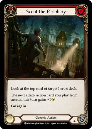 Scout the Periphery (Red) (AZL020) [Blitz Deck: Outsiders - Azalea] - Deck Out Gaming