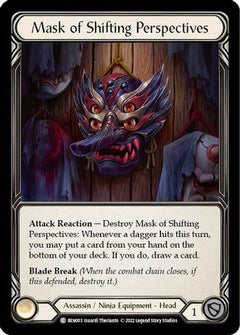 Mask of Shifting Perspectives (BEN003) [Blitz Deck: Outsiders - Benji] - Deck Out Gaming