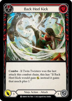 Back Heel Kick (Red) (BEN008) [Blitz Deck: Outsiders - Benji] - Deck Out Gaming
