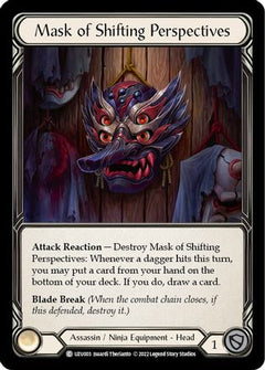 Mask of Shifting Perspectives (UZU003) [Blitz Deck: Outsiders - Uzuri] - Deck Out Gaming
