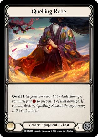 Quelling Robe (UZU004) [Blitz Deck: Outsiders - Uzuri] - Deck Out Gaming