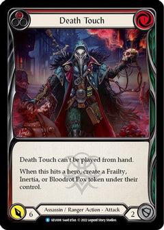 Death Touch (Red) (UZU008) [Blitz Deck: Outsiders - Uzuri] - Deck Out Gaming