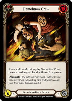 Demolition Crew (Red) (UZU010) [Blitz Deck: Outsiders - Uzuri] - Deck Out Gaming