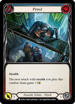 Prowl (Blue) (UZU023) [Blitz Deck: Outsiders - Uzuri] - Deck Out Gaming