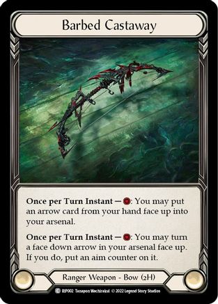 Barbed Castaway (RIP002) [Blitz Deck: Outsiders - Riptide] - Deck Out Gaming