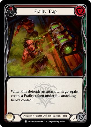 Frailty Trap (Red) (RIP009) [Blitz Deck: Outsiders - Riptide] - Deck Out Gaming