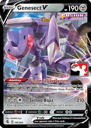 Genesect V (185) [Prize Pack Series Cards] Holofoil - Deck Out Gaming