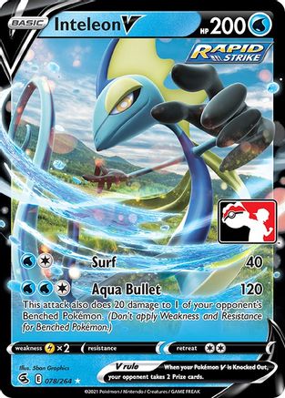 Inteleon V (78) [Prize Pack Series Cards] Holofoil - Deck Out Gaming