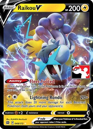 Raikou V (48) [Prize Pack Series Cards] Holofoil - Deck Out Gaming