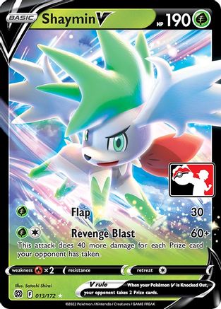 Shaymin V (13) [Prize Pack Series Cards] Holofoil - Deck Out Gaming