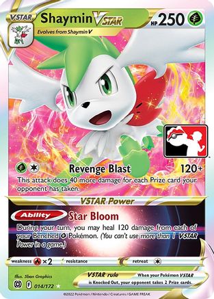 Shaymin VSTAR (14) [Prize Pack Series Cards] Holofoil - Deck Out Gaming