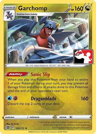Garchomp (109) [Prize Pack Series Cards] - Deck Out Gaming