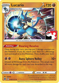 Lucario - 079/172 (79) [Prize Pack Series Cards] - Deck Out Gaming