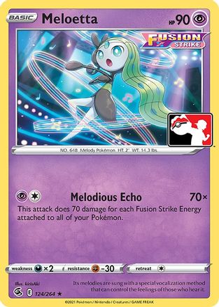 Meloetta (124) [Prize Pack Series Cards] - Deck Out Gaming