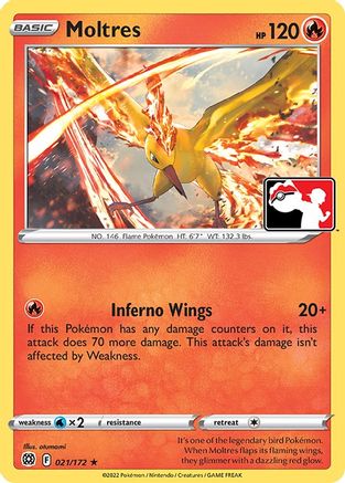 Moltres (21) [Prize Pack Series Cards] - Deck Out Gaming