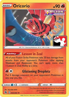 Oricorio (42) [Prize Pack Series Cards] - Deck Out Gaming