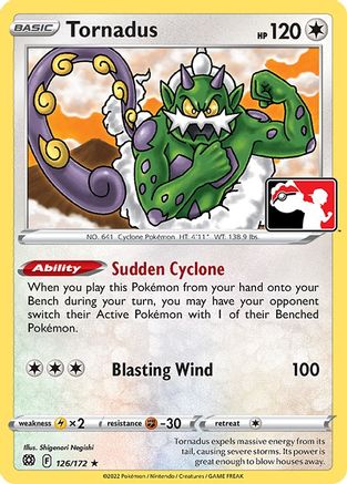Tornadus (126) [Prize Pack Series Cards] - Deck Out Gaming