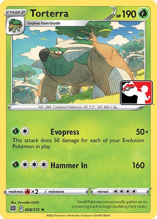 Torterra (8) [Prize Pack Series Cards] - Deck Out Gaming