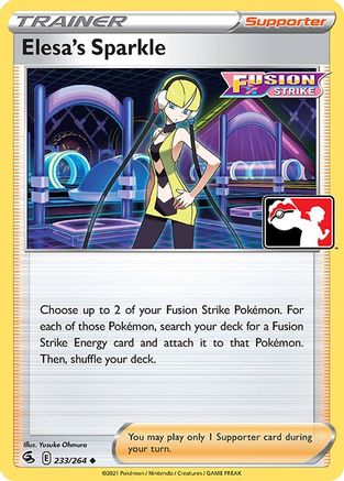 Elesa's Sparkle (233) [Prize Pack Series Cards] - Deck Out Gaming