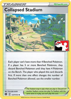 Collapsed Stadium (137) [Prize Pack Series Cards] - Deck Out Gaming