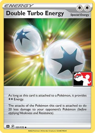 Double Turbo Energy (151) [Prize Pack Series Cards] Holofoil - Deck Out Gaming