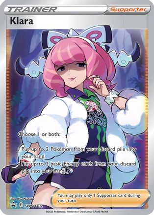 Klara (Full Art) (SWSH302) [SWSH: Sword & Shield Promo Cards] Holofoil - Deck Out Gaming