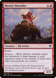 Meria's Outrider (138) [Dominaria United] foil - Deck Out Gaming