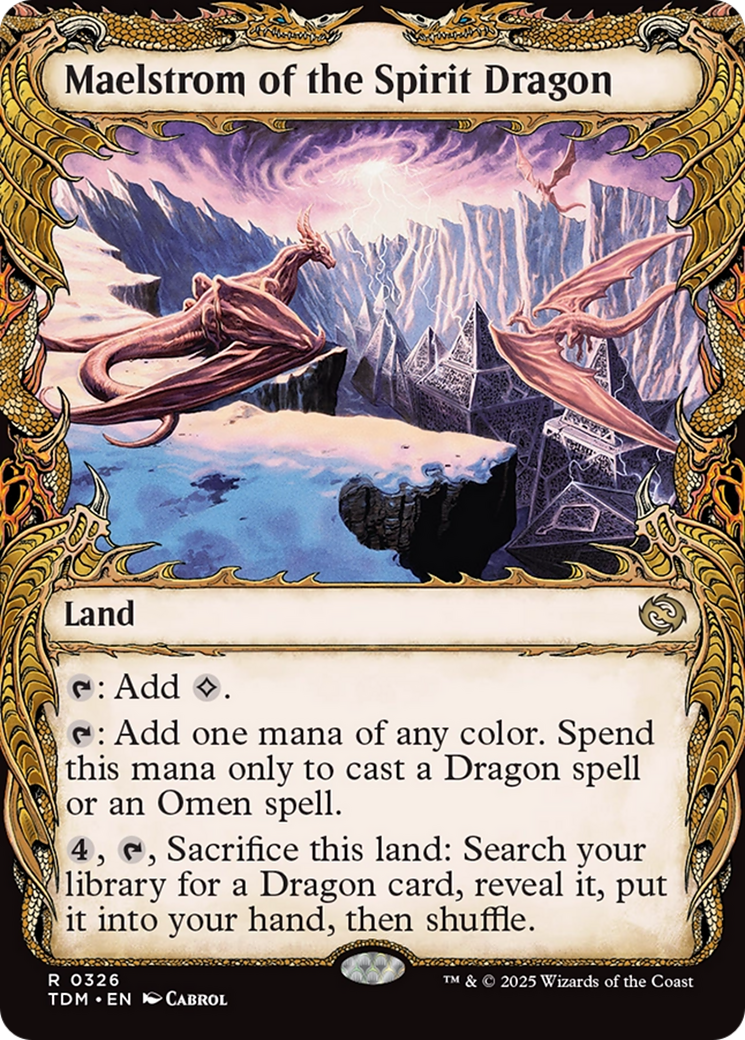 Maelstrom of the Spirit Dragon (Showcase) (326) [Tarkir: Dragonstorm] - Deck Out Gaming