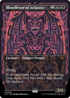 Bloodletter of Aclazotz (Borderless) (336) [The Lost Caverns of Ixalan] foil - Deck Out Gaming