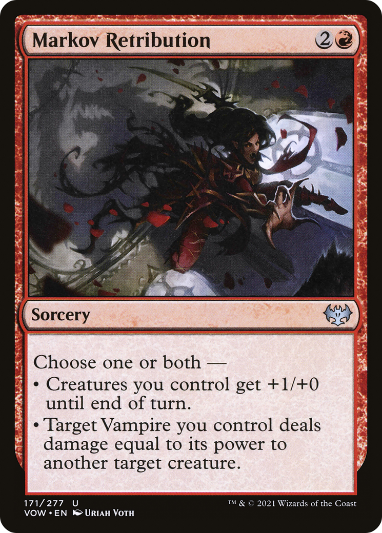 Markov Retribution (171) [Innistrad: Crimson Vow] foil - Deck Out Gaming