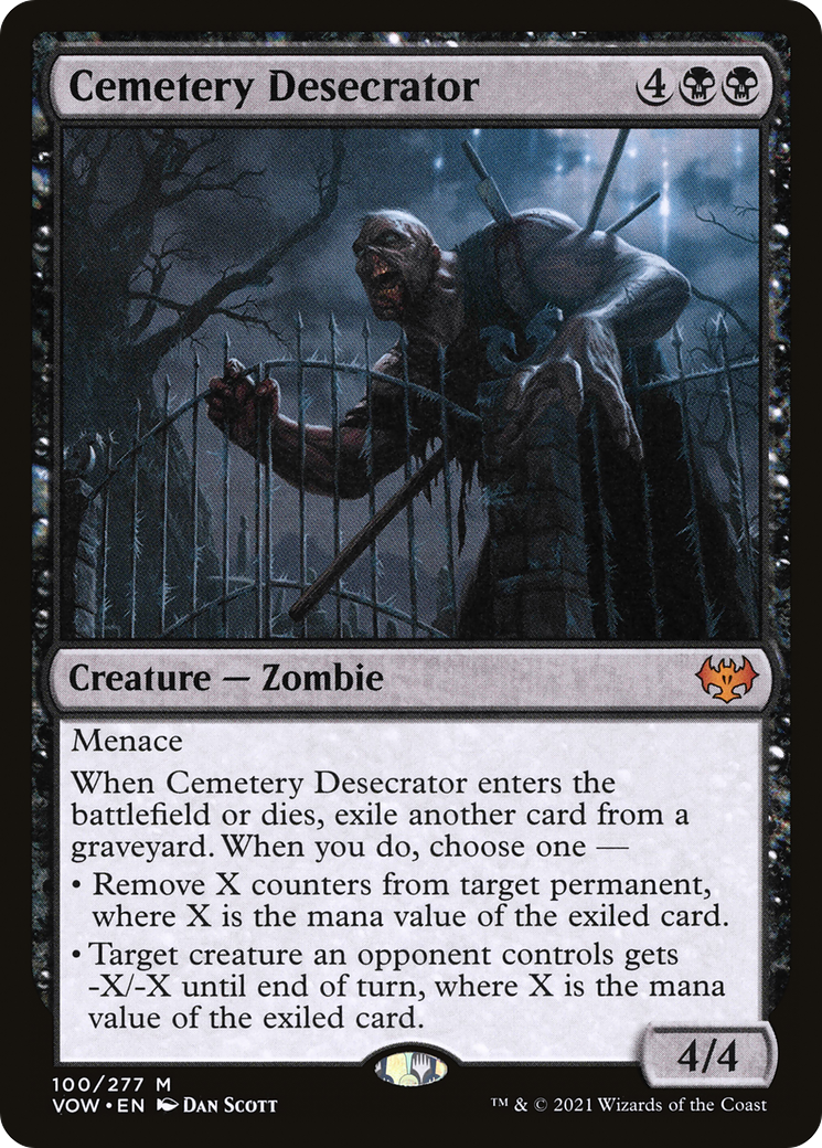 Cemetery Desecrator (100) [Innistrad: Crimson Vow] - Deck Out Gaming