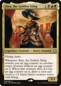 Xira, the Golden Sting (48) [Dominaria United Commander] foil - Deck Out Gaming