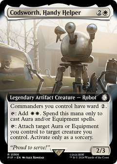 Codsworth, Handy Helper (Extended Art) (366) [Fallout] - Deck Out Gaming