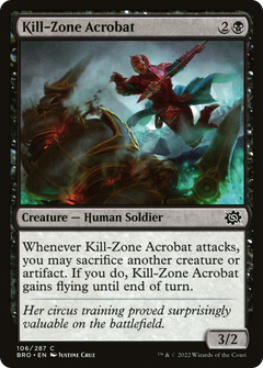 Kill-Zone Acrobat (106) [The Brothers' War] - Deck Out Gaming