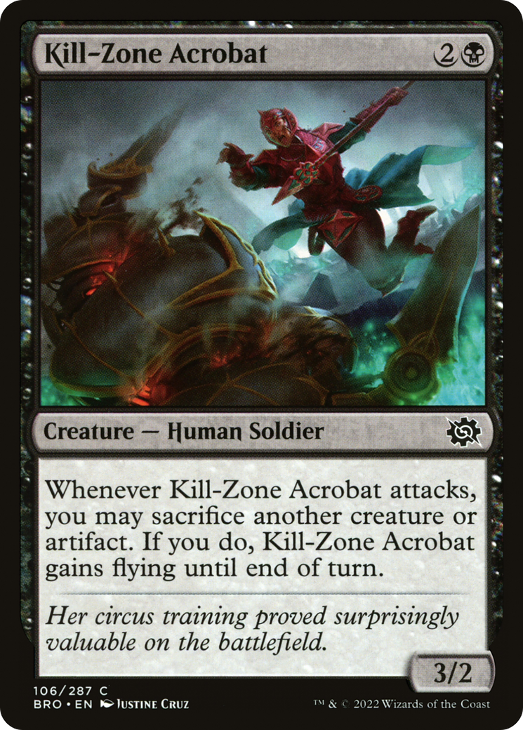 Kill-Zone Acrobat (106) [The Brothers' War] - Deck Out Gaming