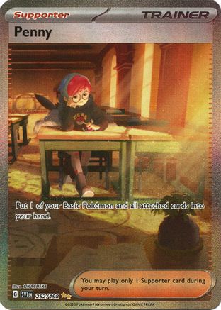 Penny - 252/198 (252) [SV01: Scarlet & Violet Base Set] Holofoil - Deck Out Gaming