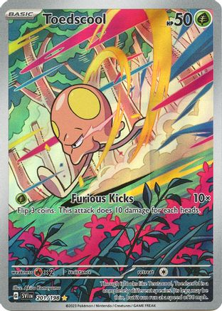 Toedscool - 201/198 (201) [SV01: Scarlet & Violet Base Set] Holofoil - Deck Out Gaming