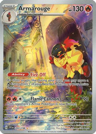 Armarouge - 203/198 (203) [SV01: Scarlet & Violet Base Set] Holofoil - Deck Out Gaming