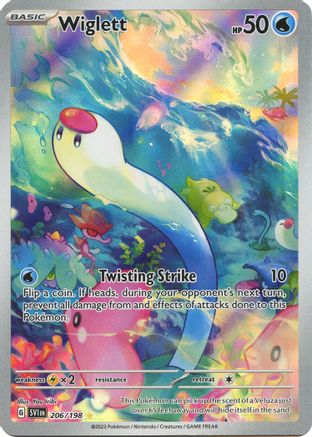 Wiglett - 206/198 (206) [SV01: Scarlet & Violet Base Set] Holofoil - Deck Out Gaming