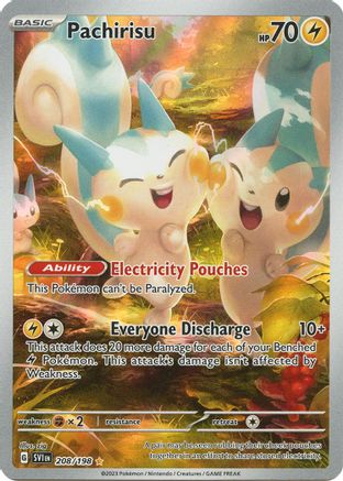Pachirisu - 208/198 (208) [SV01: Scarlet & Violet Base Set] Holofoil - Deck Out Gaming