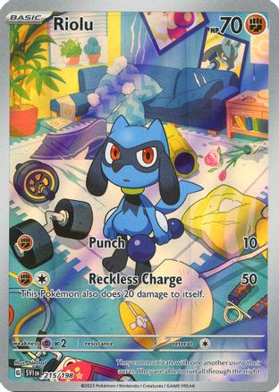 Riolu - 215/198 (215) [SV01: Scarlet & Violet Base Set] Holofoil - Deck Out Gaming