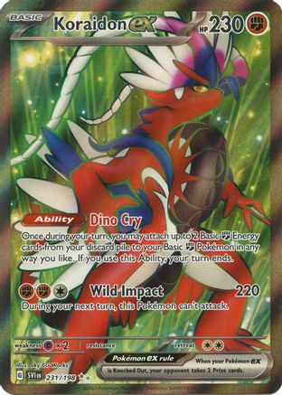 Koraidon ex - 231/198 (231) [SV01: Scarlet & Violet Base Set] Holofoil - Deck Out Gaming