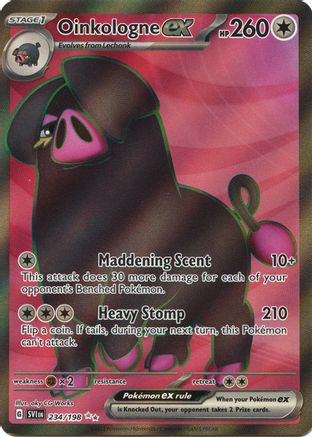Oinkologne ex - 234/198 (234) [SV01: Scarlet & Violet Base Set] Holofoil - Deck Out Gaming