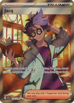 Jacq - 236/198 (236) [SV01: Scarlet & Violet Base Set] Holofoil - Deck Out Gaming