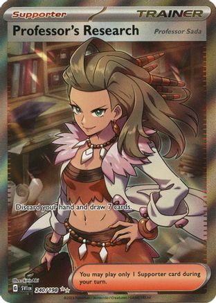 Professor's Research - 240/198 (240) [SV01: Scarlet & Violet Base Set] Holofoil - Deck Out Gaming
