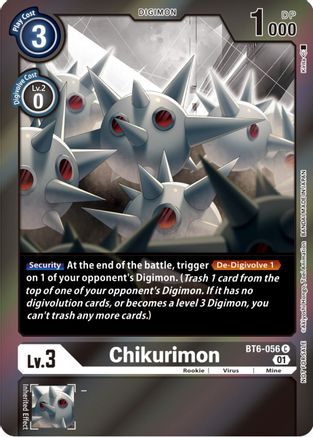 Chikurimon (Event Pack 4) (BT6-056) [Double Diamond] Foil - Deck Out Gaming